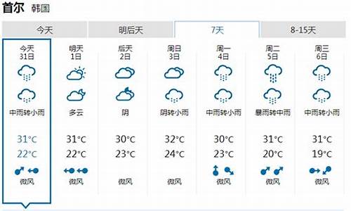 首尔天气预报30天查询_首尔天气预报30天查询结果