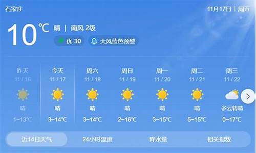 石家庄预报_石家庄预报天气