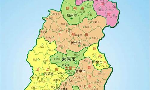 山西运城地图